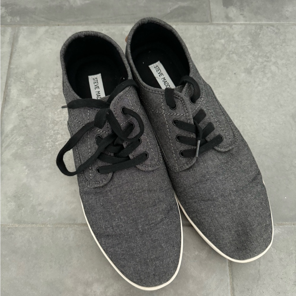 Men’s Steve Madden Grey Shoes Size:12